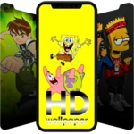 animationhd wallpaper android application logo